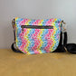 The Roni Nylon Crossbody - Lighter Rainbow Animal