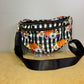 The Roni Nylon Crossbody - Halloween Fall Plaid Pumpkin Floral