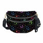 The Roni Nylon Crossbody - Halloween Fall Rainbow Pumpkin Faces