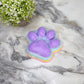 Squishy Toy - Giant Paw Taba - Rainbow Purple Paw