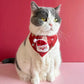 Cat Adjustable Bandana - Christmas