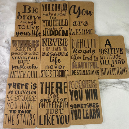 Mini Notebooks - Motivational #1