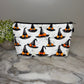 Pouch - Halloween Fall - Witch Hat Orange
