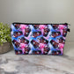 Pouch - Halloween Fall - Skull Purple Blue
