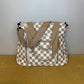 Caitlin Handbag - Corduroy Checker