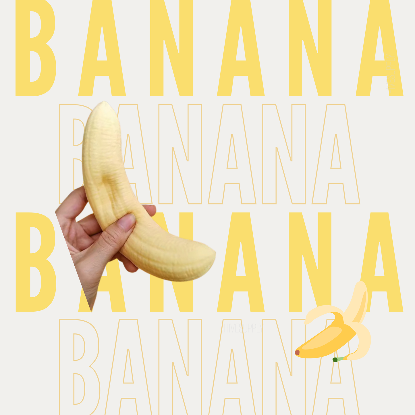 Stress Squishy Toy - Banana