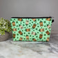 Pouch - Coffee, Green Star Bear