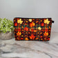 Pouch - Halloween Fall - Plaid Leaves
