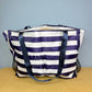 Tote Bag - Summer Stripes - Dark Blue