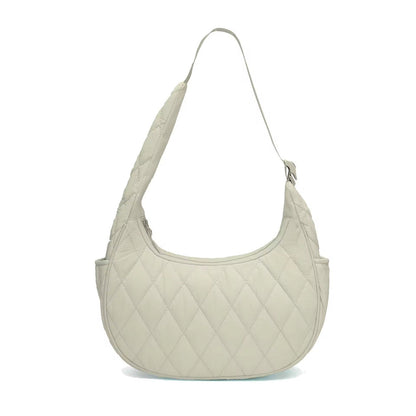 Cleo - Quilted Crescent Handbag - PREORDER 9/10-9/13