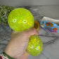 Squishy Toy - Viral Dumpling, Quick Squeeze Glitter - Yellow