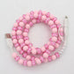 Charging Charger Cord - Beaded - Clear Design