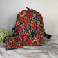 Bundled Set - Moody Crimson Floral