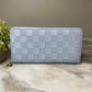 Wallet - Faux Leather - Checkered