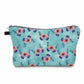Pouch - Butterfly Teal Floral