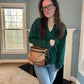 The Roni Nylon Crossbody - Bronze + Black
