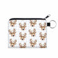 Mini Pouch - Christmas Plaid Reindeer