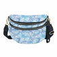 The Roni Nylon Crossbody - Butterfly Blue Purple