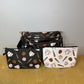 The Roni Nylon Crossbody - Baseball on Black