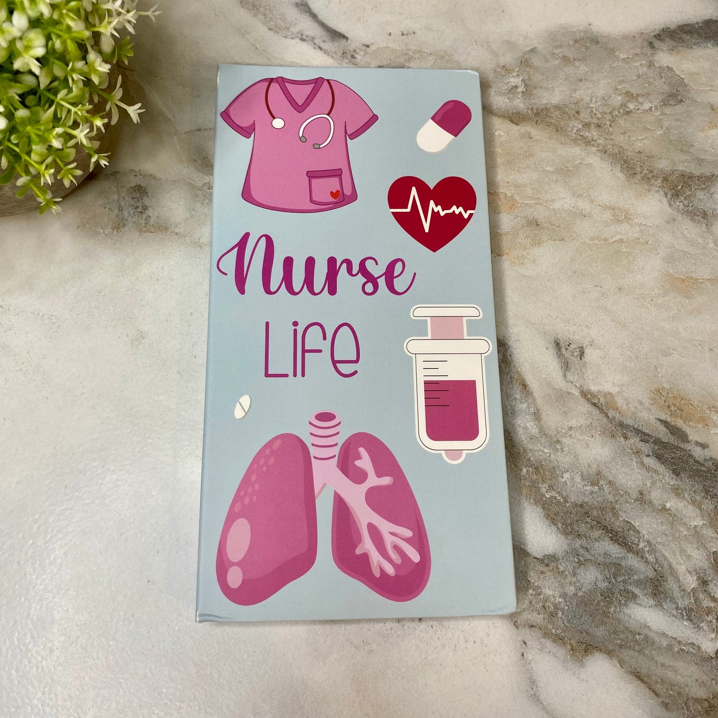 Sticky Note Booklet Set - Nurse Pink