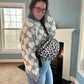 The Roni Nylon Crossbody - Rainbow Animal Print