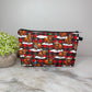 Pouch - Christmas - Highland Cow Plaid