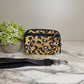 Rue - Nylon Wristlet Wallet - Gold Black Animal