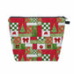 Pouch XL - Christmas - Quilted Squares