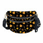 The Roni Nylon Crossbody - Softball on Black