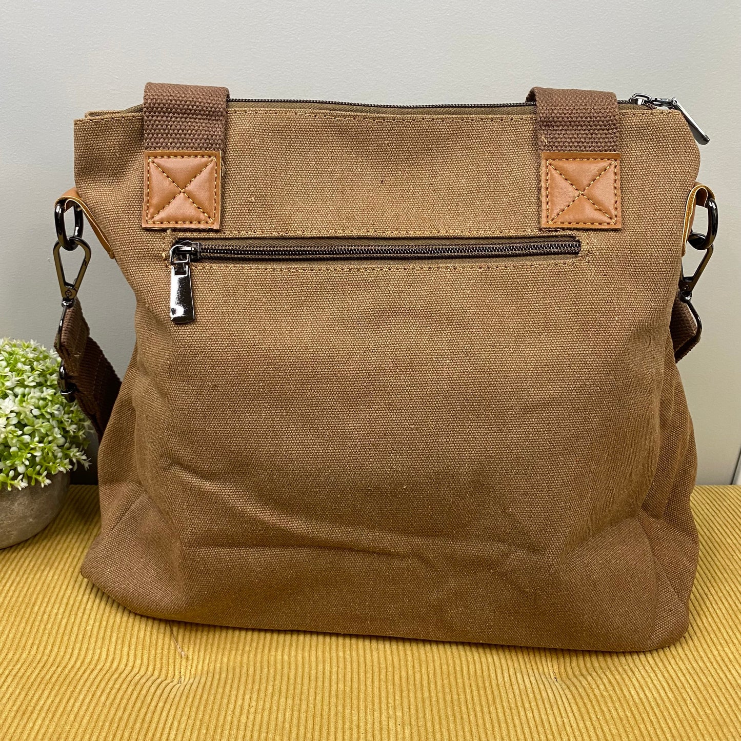 Caitlin - Canvas Satchel - PREORDER 3/11-3/14