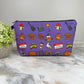 Pouch - Friends on Purple
