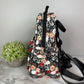 Mini Backpack - Halloween - Skull Roses