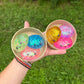 Squishy Toy - Mini Dumpling, Slow Rise Glitter - 3 PACK!