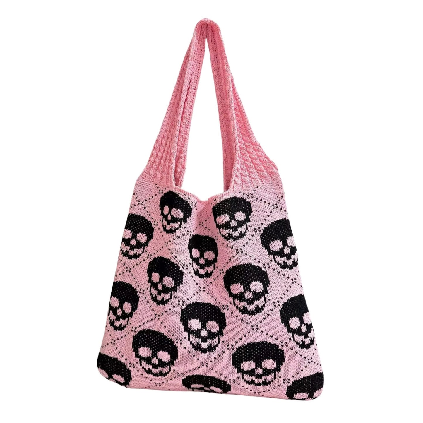 Tote Bag - Knit Sweater - Skull - PREORDER