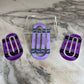 Jumbo Paperclip - Purple Crayon