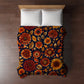 Blanket Halloween #26 - Moody Crimson Floral - PREORDER ends 7/25