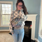 The Roni Nylon Crossbody - Rainbow Animal Print