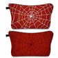 Pouch - Spiderweb Spider Red