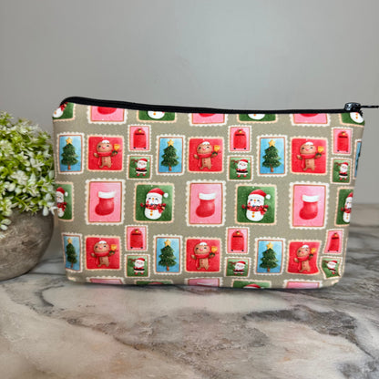 Pouch - Christmas Holiday Stamps