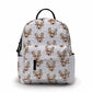 Mini Backpack - Christmas - Plaid Reindeer