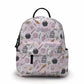 Mini Backpack - Magic Pink White