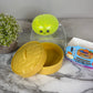 Squishy Toy - Viral Dumpling, Quick Squeeze Glitter - Yellow
