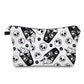 Pouch - Halloween Fall - Black & White Coffee Skull