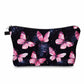 Pouch - Butterfly Pink Black
