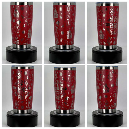 Tumbler 20oz - Holiday #3 - PREORDER Ends 11/15