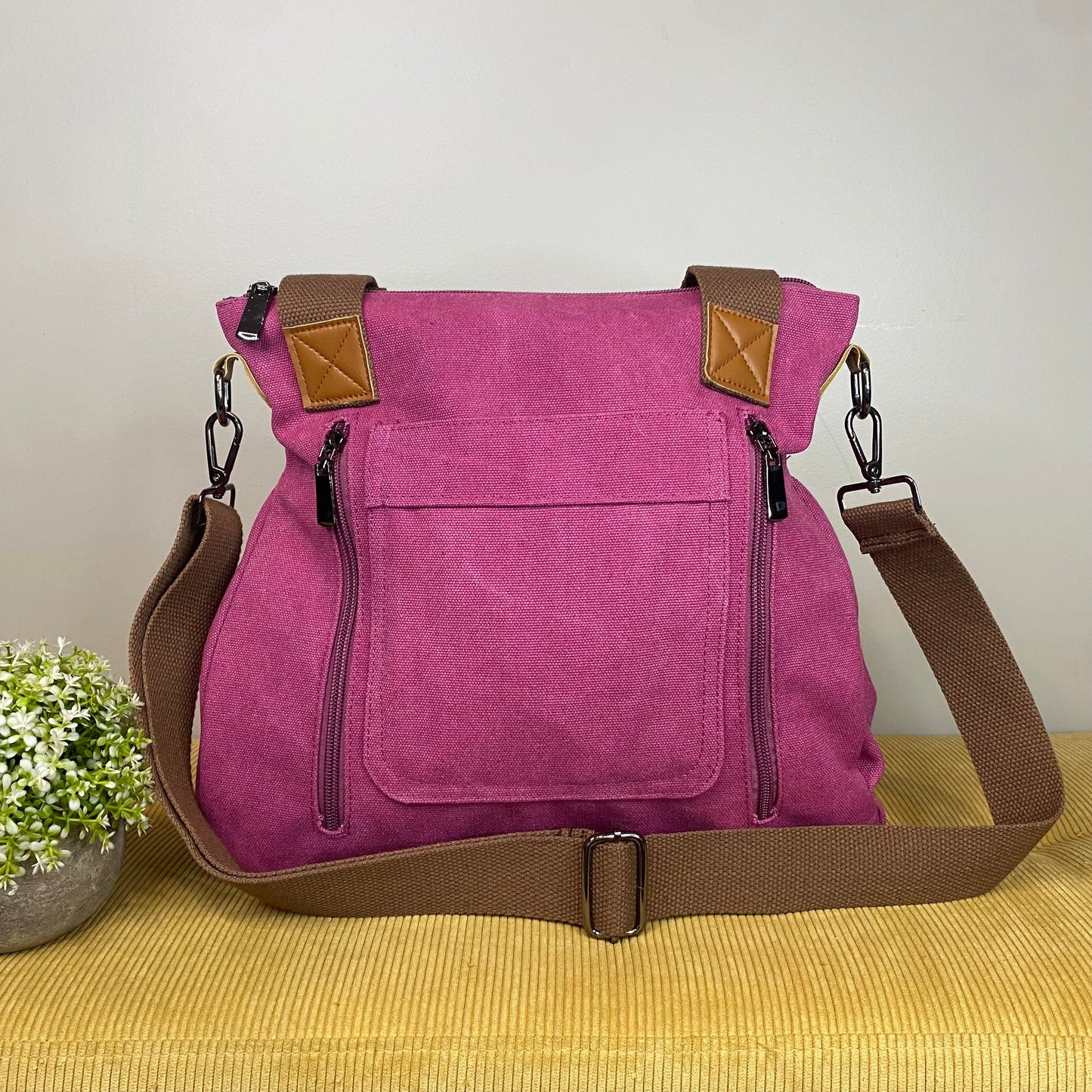 Caitlin - Canvas Satchel - PREORDER 3/11-3/14