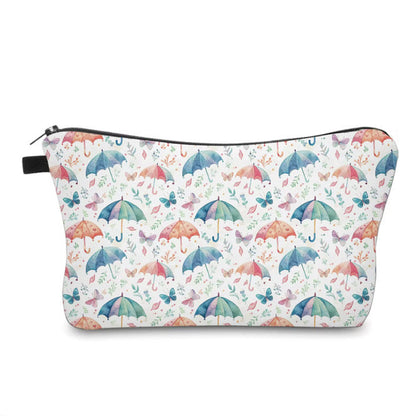 Pouch - Umbrellas & Butterflies