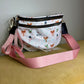 The Roni Nylon Crossbody - Christmas Snowflake Gift Ice Skate