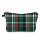 Pouch - Christmas Winter - Green Plaid