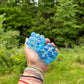 Squishy Toy - Blue Snowflake Nine Cube